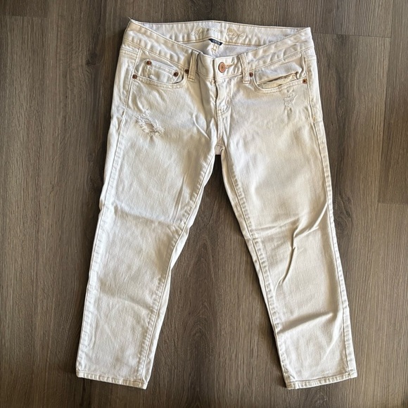 AEO Skinny distressed jeans Size 4 - Picture 1 of 9